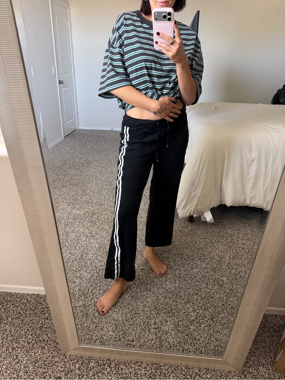 Vintage Capri track pants